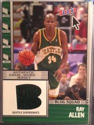 2005-2006 Topps Bazooka Ray Allen "Blog Squad" #BBS-RA