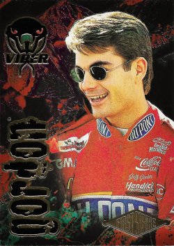 1996 Press Pass Wheels Viper Racing Black Mamba (First Strike) Jeff Gordon