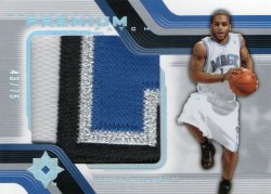 2004-05  Ultimate Collection Premium Patch Jameer Nelson #ed 43/75