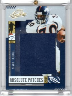 2005 Playoff Absolute Terrell Davis