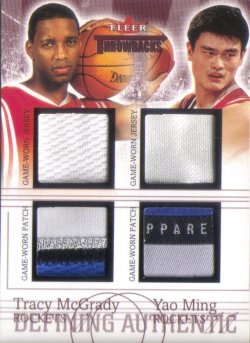 2004-05 Fleer Throwbacks - Defining Authentic - Jersey Autographs