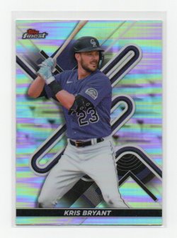 2022 Topps Finest Refractors Kris Bryant