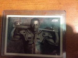 1990 Score  Bo Jackson football baseball