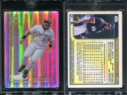 1999 Topps Chrome Refractor Frank Thomas