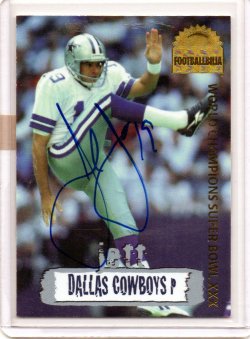 1996 Collectors Edge Cowboybilia John Jett Auto