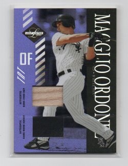2003 Donruss Leaf Limited TNT Prime Maggio Ordonez (Home Jersey)