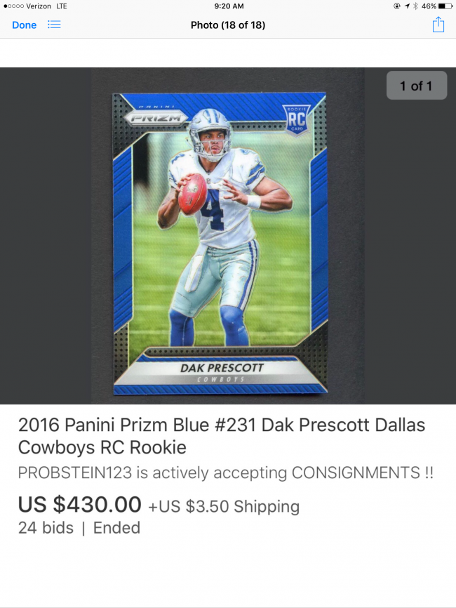 5 Cool Dak Prescott Inserts to Chase