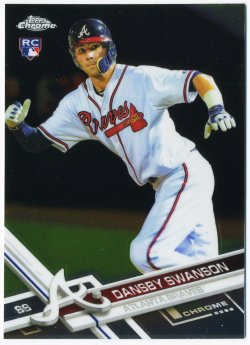 2017 Topps Chrome Dansby Swanson