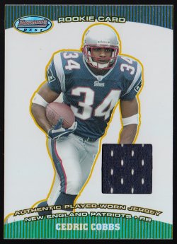2004 Bowman�s Best Cedric Cobbs