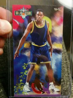 1993-94 Fleer NBA Jam Session Chris Webber Rookie Standouts