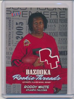    Roddy White 2005 Bazooka Rookie Threads