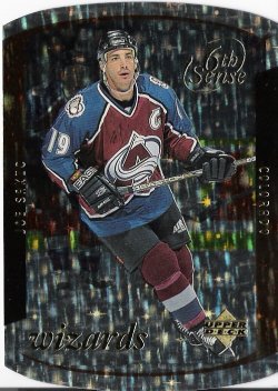 1998-1999 Upper Deck  Joe sakic Sixth Sense Wizards