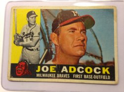 1960 Topps  Joe Adcock