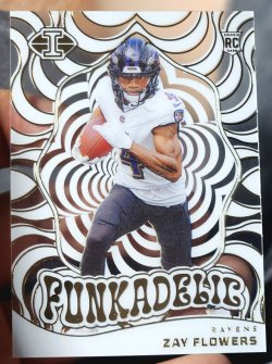 2023 Panini Illusions  Zay Flowers Rookie Funkadelic 