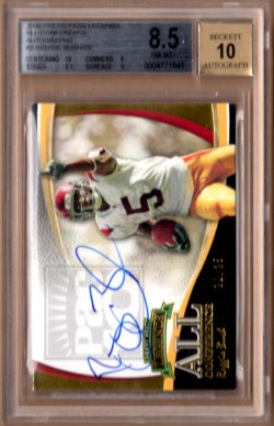 2006 Press Pass Legends Reggie Bush All Conference Gold A