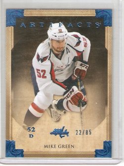 2013 Upper Deck Artifacts Mike Green Saphire 