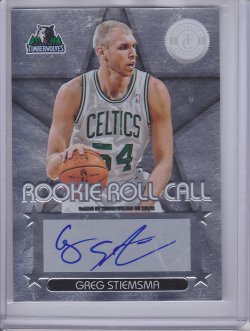 2012-13 Panini Totally Certified Greg Stiemsma