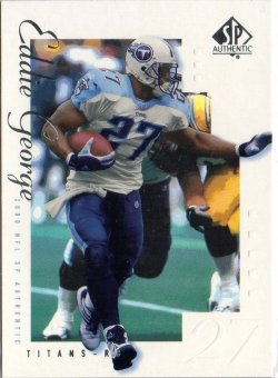 2000 Upper Deck SP Authentic Eddie George