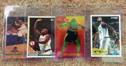 1993-94 TSC/Topps/Finest/Fleer Chris Webber Members Only/Safeway/Finest MA/Fleer Base RCs