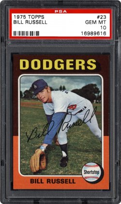 1975 Topps  Bill Russell