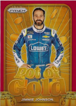 2024 Panini Prizm Racing Pot of Gold Jimmie Johnson