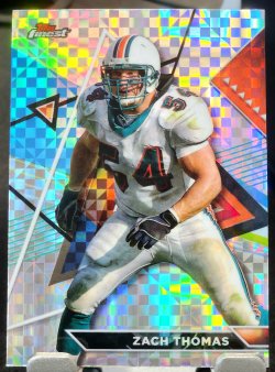 2023 Topps Composite Football Zach Thomas Checkerboard Refractors