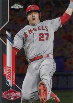 2020 Topps Update Chrome Mike Trout