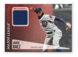 2019 Topps Topps Update Major League Materials Javier Baez