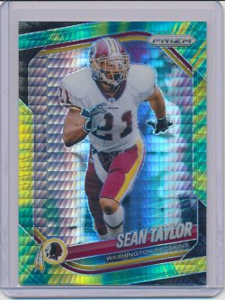    Sean Taylor 2025 Panini Prizm Prizms Hyper /200