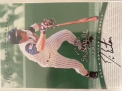 1997 Donruss signature series millenium marks darin erstad