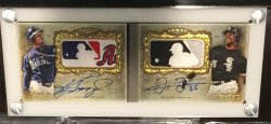 2013 Topps Five Star Ken Griffey Jr / Frank Thomas Dual Logo Autoraphs