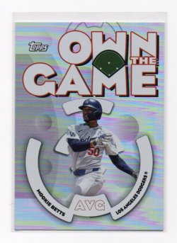 2024 Topps Topps Archives 06 Own the Game Mookie Betts