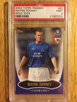 2003 Topps Premier Gold #E3 Wayne Rooney