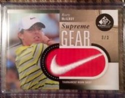 2014 SP Supreme Game Gear Rory Mcilroy Nike Swoosh Logo