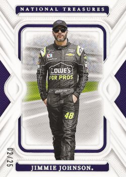 2025 Panini National Treasures Racing Jimmie Johnson