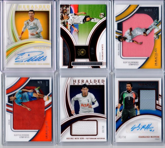 Just Panini Immaculate Soccer FOR SALE - Blowout Cards Forums