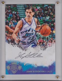 2014-15 Panini Court Kings John Stockton Box Topper