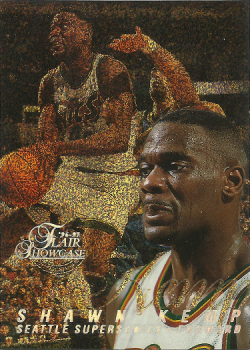 1996 Fleer Flair Showcase Shawn Kemp Row 0