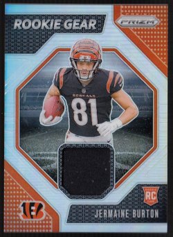 2024 Panini Prizm Rookie Gear Jermaine Burton