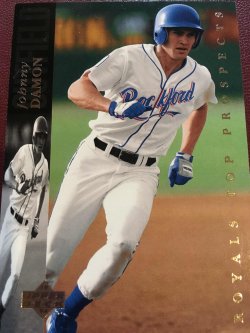 Johnny Damon 1996 Studio #125 Kansas City Royals | mancavecards