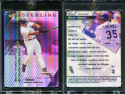 1999 Topps Finest Refractor Frank Thomas