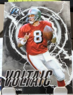 2023 Topps Composite Football Joe Montana Resurgence Voltaic