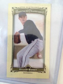 2013 Upper Deck Goodwin Mini Dylan Bundy (Pulled from Production)