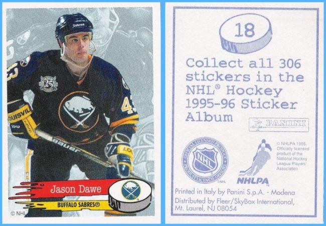 Jason Dawe | Hockey Card Database Wiki | Fandom