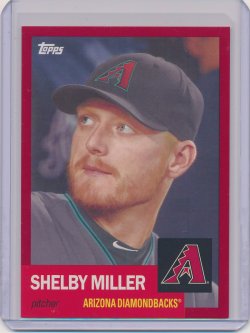    Shelby Miller 2016 Topps Archives Red /50