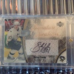 2005 Upper Deck Ice Sidney Crosby rookie auto