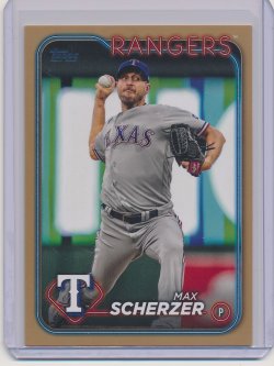    Max Scherzer 2024 Topps Gold /2024