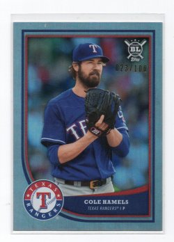 2018 Topps Topps Big League Rainbow Foil Cole Hamels