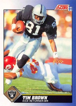 1991  Score Tim Brown