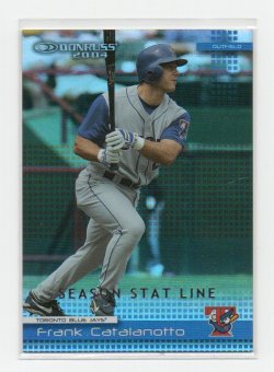 2004 Donruss Donruss Stat Line Season Frank Catalanotto